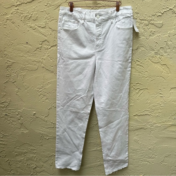 NWT GOOD AMERICAN Good Icon Straight Jeans 14 - Picture 5 of 6